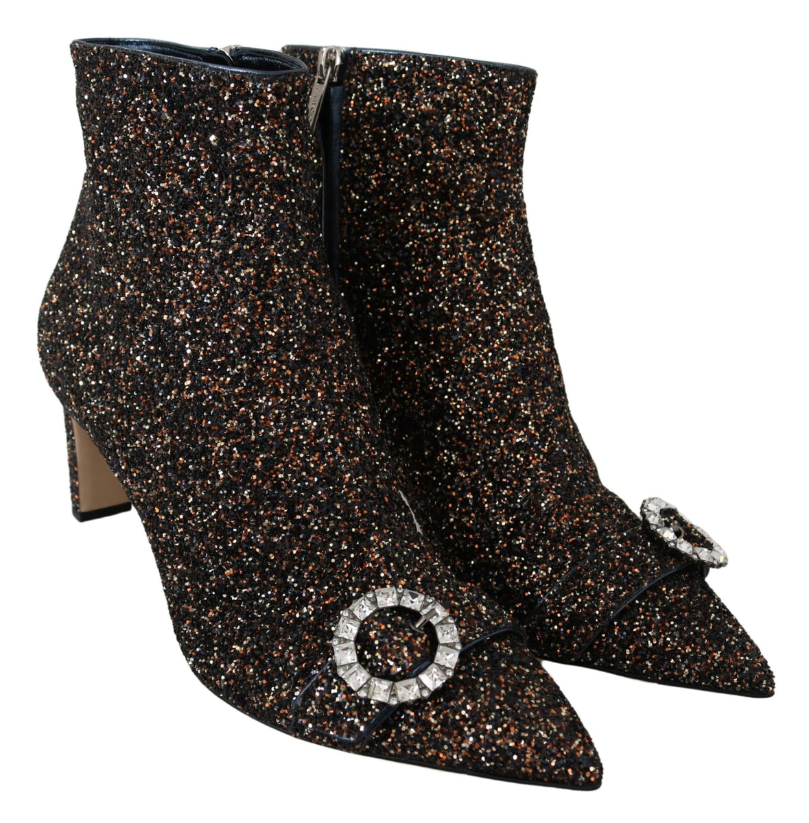 【JIMMY CHOO】Hanover 65 装飾付き スエード アンクルブーツ JIMMY CHOO】Hanover 65 装飾付き スエード アンクルブーツ