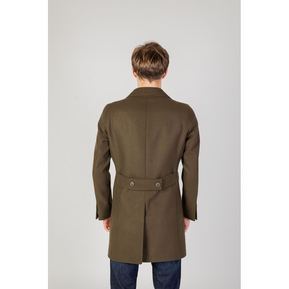 Mulish Green Polyester Coat
