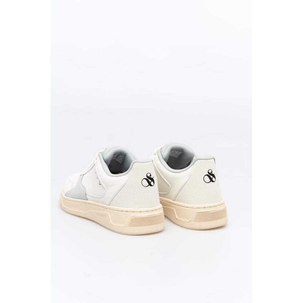 Scotch & Soda White And Low Top Sneakers