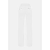 Juicy Couture White Polyester Casual Pants