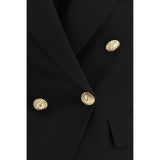 Balmain Black Wool Oves Aries Blazer