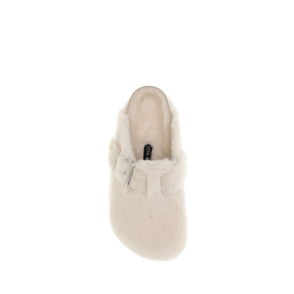 BIRKENSTOCK 1774 Beige Lamb Ovis Aries Aries Mules