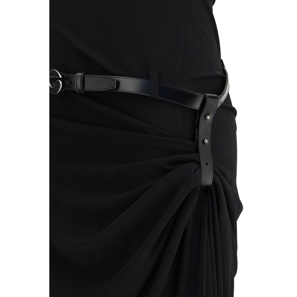 Coperni Black Polyester Casual Dress