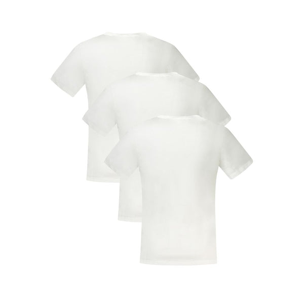 Tommy Hilfiger Bianco Cotton Men T-Shirt