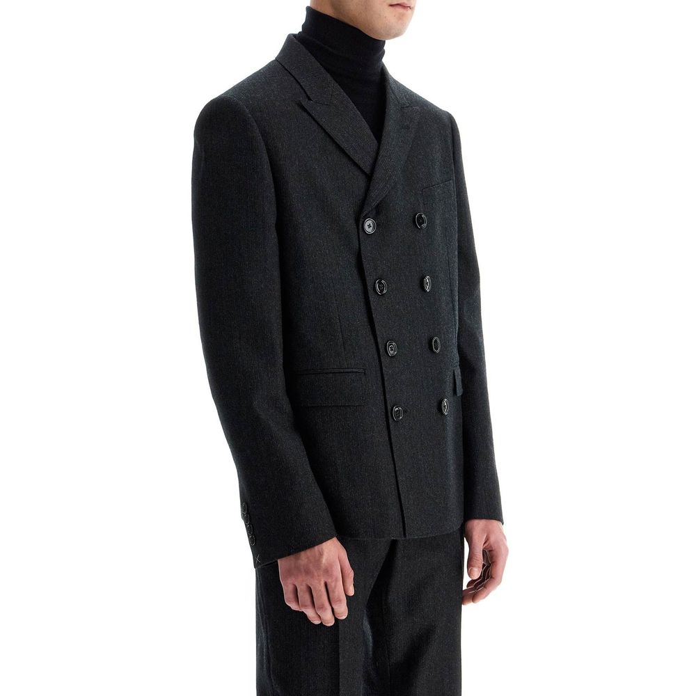Celine Gray Wool Blazer