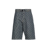 Lanvin Blue Cotton Knee Length