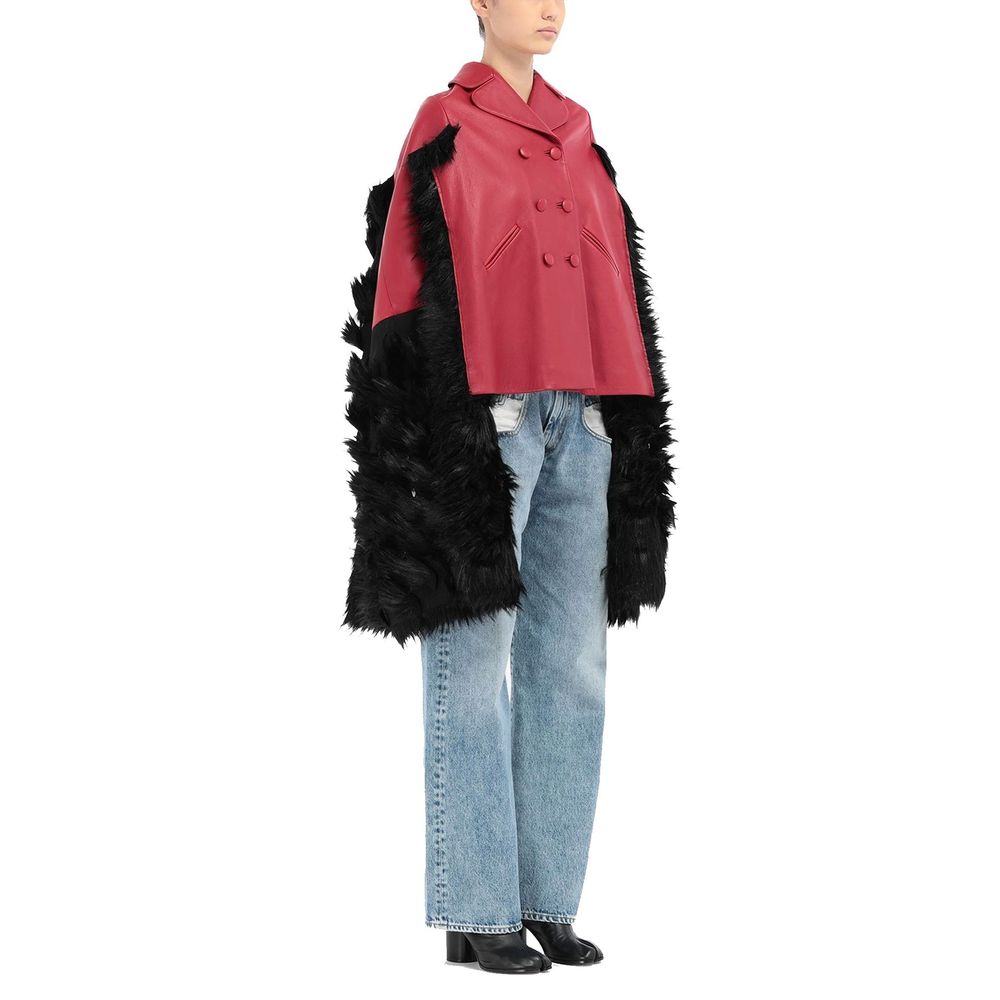 Maison Margiela Red Leather Jacket