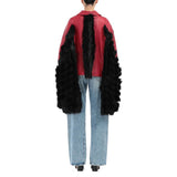 Maison Margiela Red Leather Jacket
