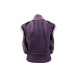 Fabiana Filippi Gray Merino Wool Sleeveless Jacket