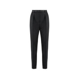 Max Mara Black Elastane Pants
