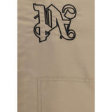 Palm Angels Beige Polyamide Bomber