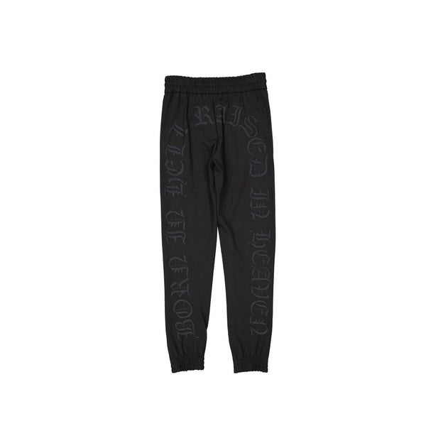 Philipp Plein Black Elastane Joggers (Workout Pants)