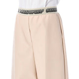 Stella McCartney Beige Viscose Casual Pants