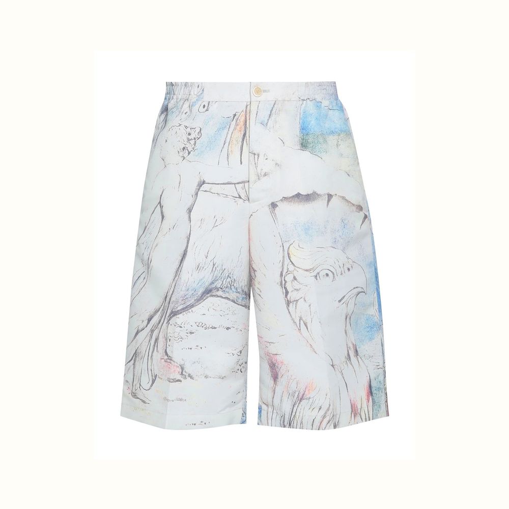 Alexander McQueen Beige Polyester Short And Mini Shorts