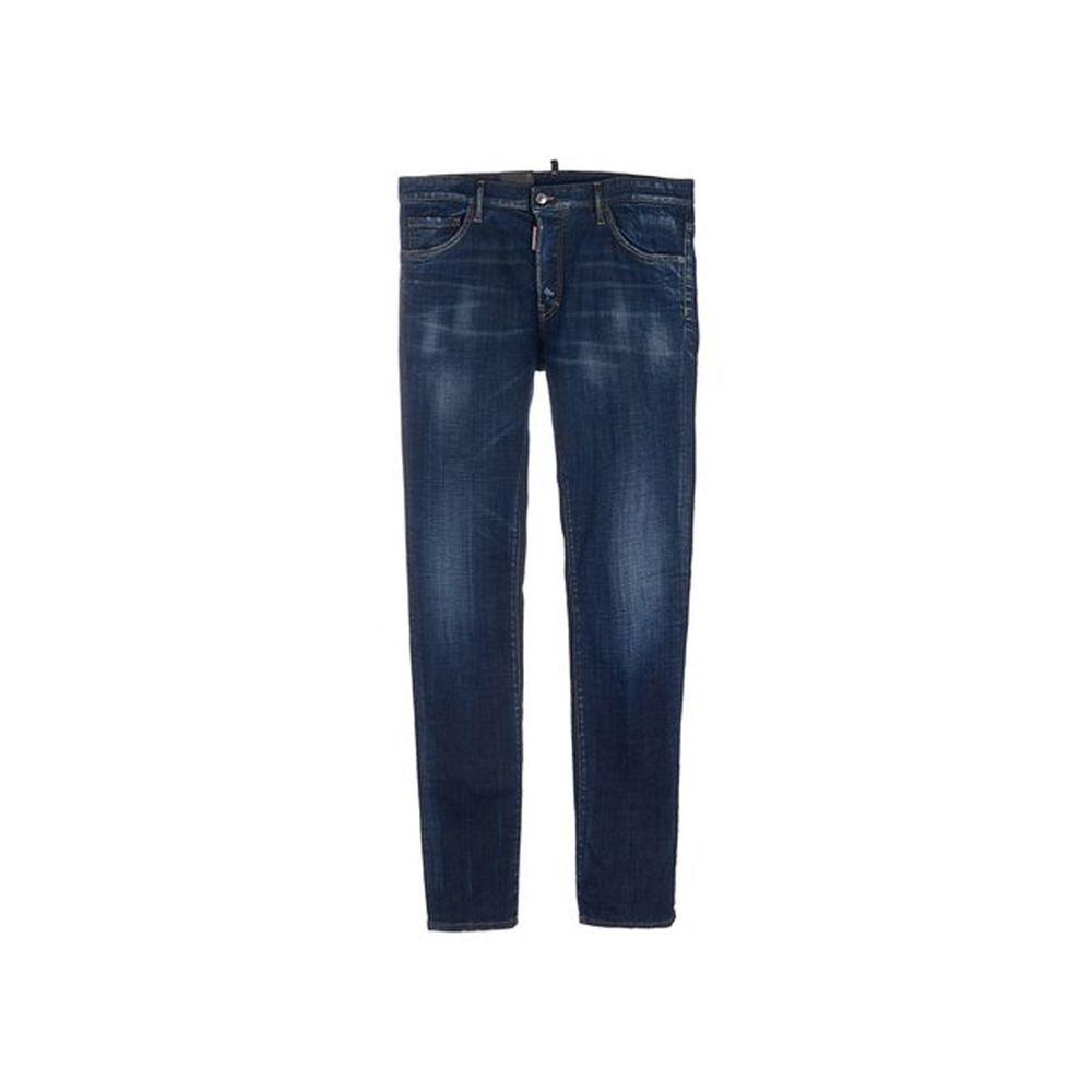 Dsquared² Blue Cotton Skinny Jeans