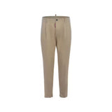 Dsquared² Beige Cotton Chino Pants