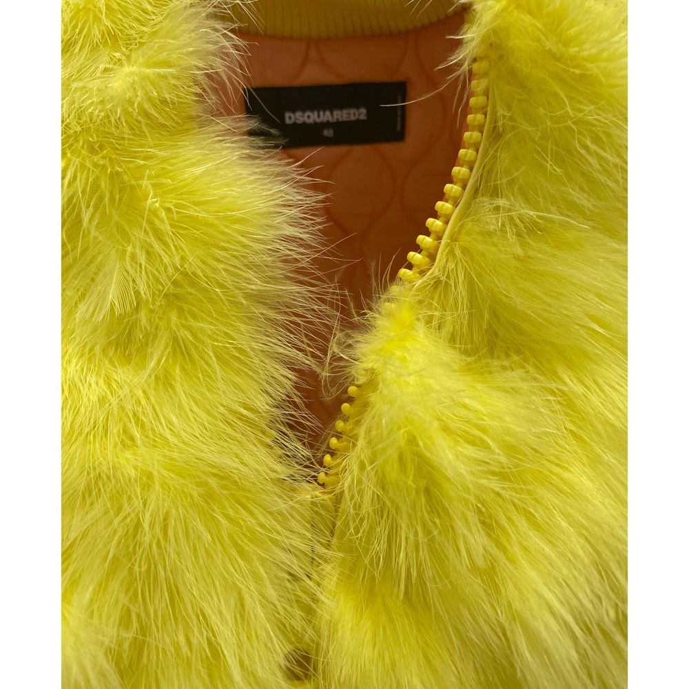Dsquared² Multicolor Feather Bomber