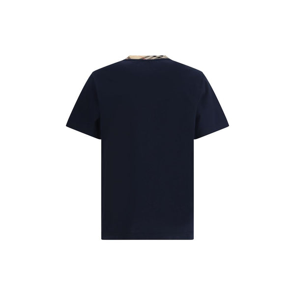 Burberry Blue Cotton T-Shirt