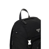 Prada Black Recycled Polyamide Backpack
