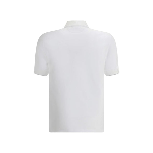 Brunello Cucinelli White Cotton Shirt