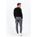 Gas Gray Cotton Cargo Pants