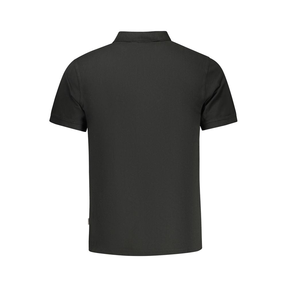 Pepe Jeans Black Cotton Men's Polo Shirt