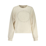 Guess Jeans White Cotton Women Sweatshirt