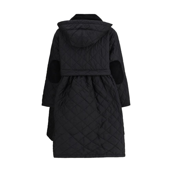 Barbour Black Polyester Coat