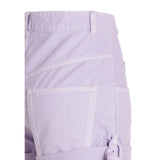 Isabel Marant Purple Cotton Shorts