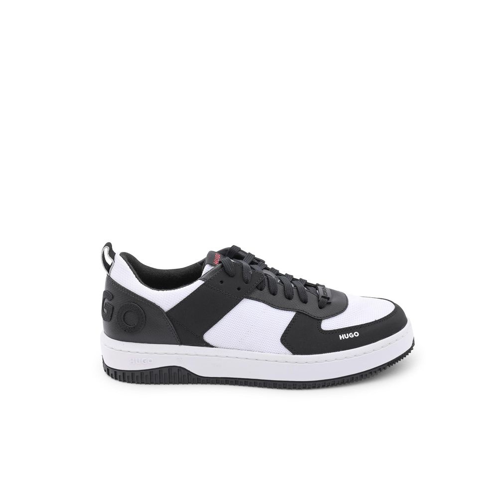 Hugo Boss Multicolor Calfskin Low Top Sneakers