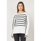 Gas White Wool Sweatshirt