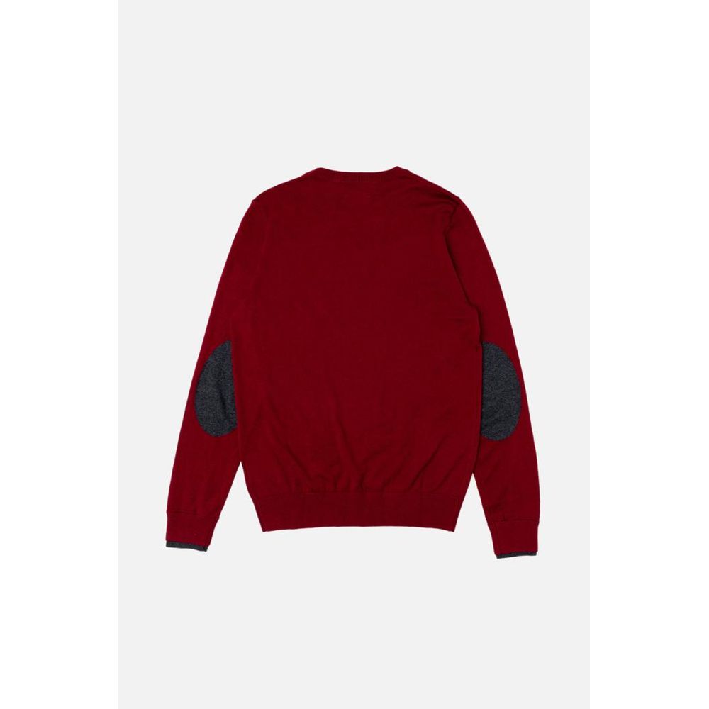Gas Red Cotton Sweatshirt