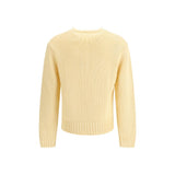 Sunflower Beige Cotton Sweatshirt