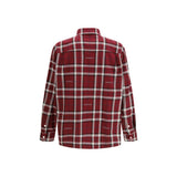 Gucci Red Cotton Pattern Shirt