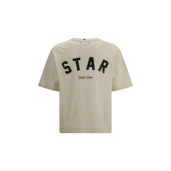 Golden Goose White Cotton T-Shirt