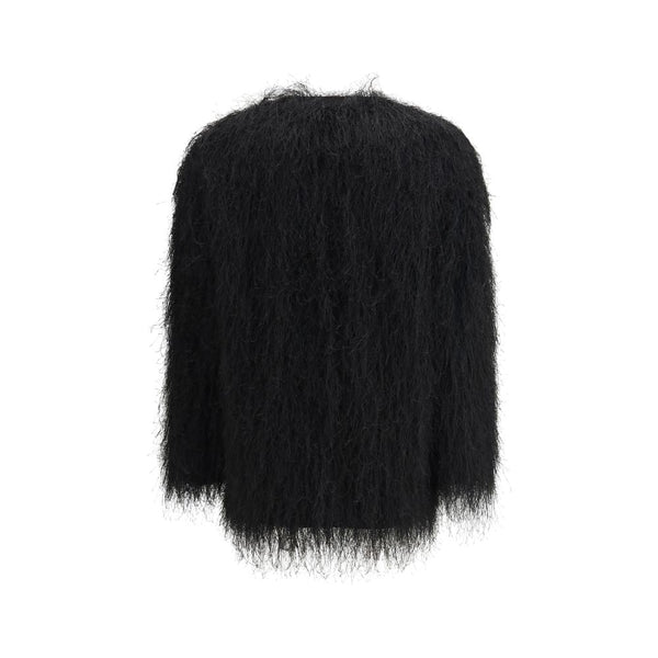 Loulou De Saison Black Polyester Coat