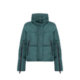 Herno Bicolor Polyamide Full-Length Jacket