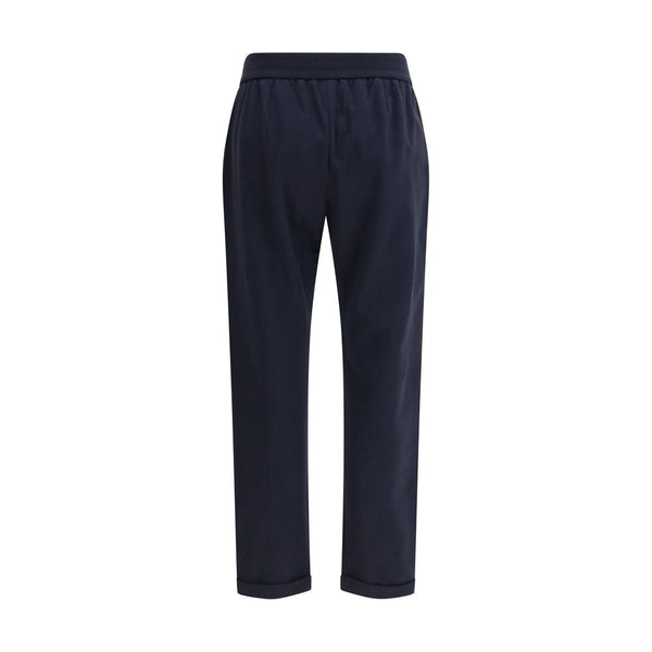 Brunello Cucinelli Blue Cotton Joggers (Workout Pants)