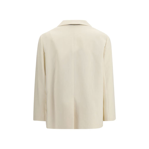 Brunello Cucinelli Cream Viscose Clothing