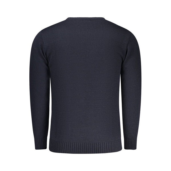 Rifle Blue Acrylic Men's Sweater