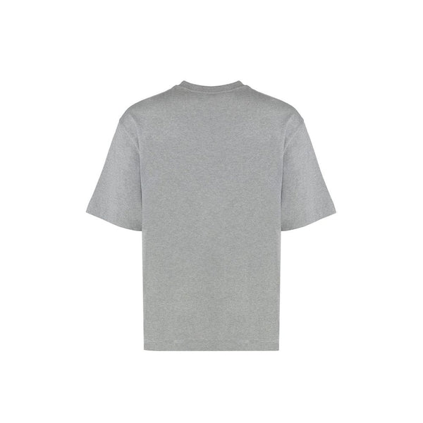 Off-White Gray Cotton T-Shirt