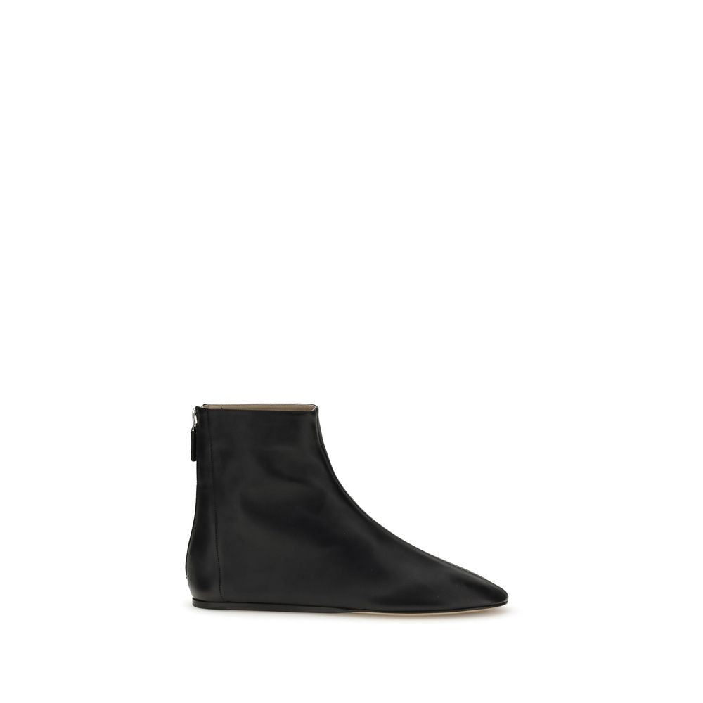 Le Monde Béryl Black Lamb Ovis Aries Aries Ankle Boots