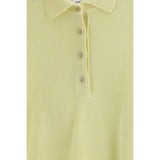 Allude Multicolor Cashmere Polo Shirt