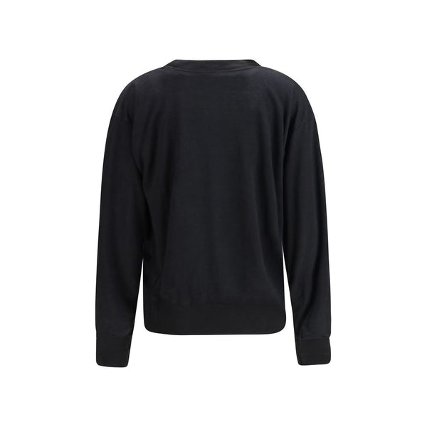 Marant Etoile Black Linen Sweatshirt