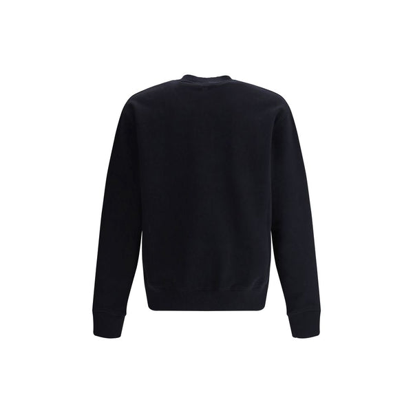 Ami Paris Black Cotton Sweatshirt