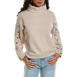 Brunello Cucinelli Beige Cashmere Turtleneck