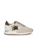 Atlantic Stars Brown Suede Leather Athletic Sneakers