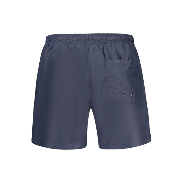 North Sails Blu Polyester Men Swim Boxer