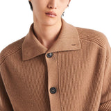Prada Brown Cashmere Cardigan