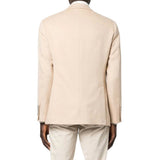 Brunello Cucinelli Beige Wool Full-Length Jacket